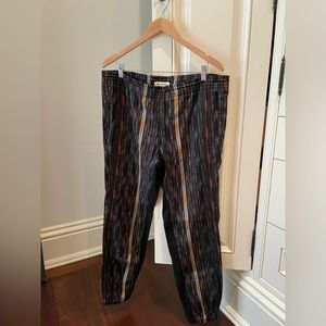 Saint Laurent Multicoloured Tribal Printed Joggers.